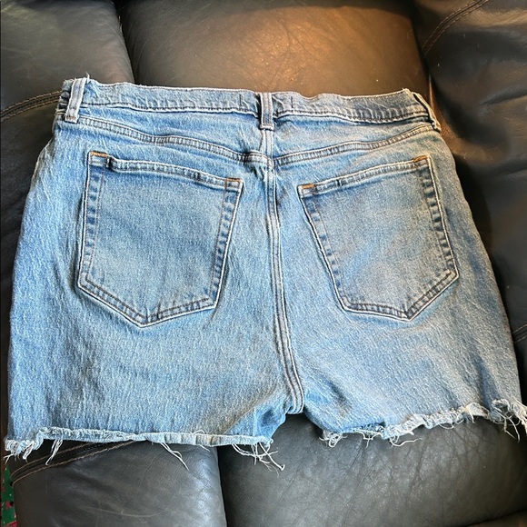 Abercrombie & Fitch Light Blue Jean Shorts - Picture 6 of 8